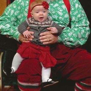 Janie and Jack wool fairisle sweater and skirt